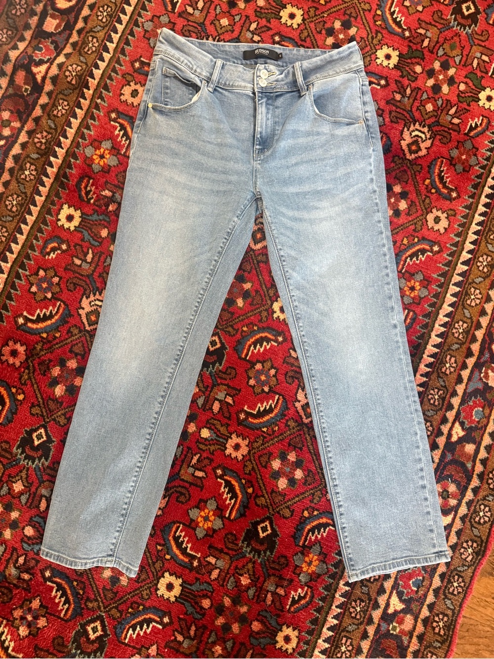 Hudson Jeans Light Blue Straight Leg Women’s Jeans